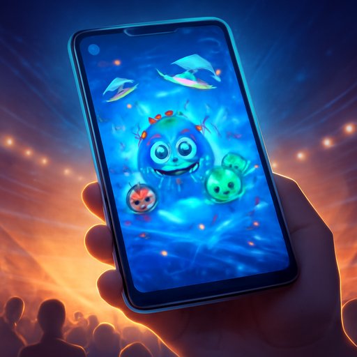 bd game Reactoonz কার্টুন স্টাইল ফোন